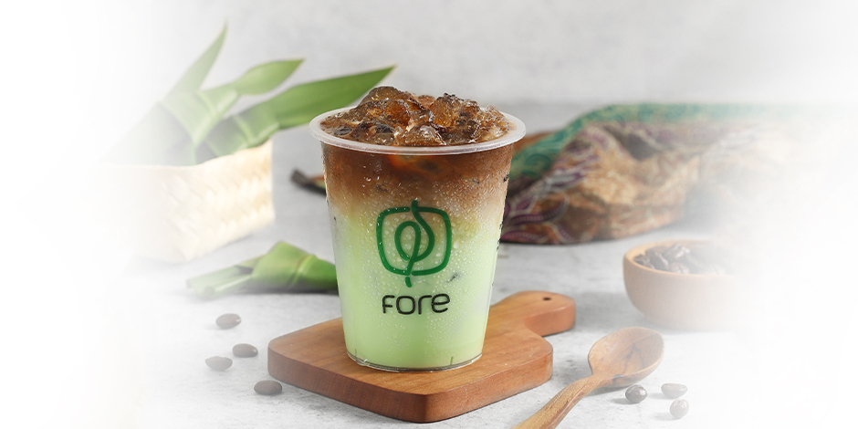 Mengenal Fore Iced Pandan Latte, Minuman Kekinian