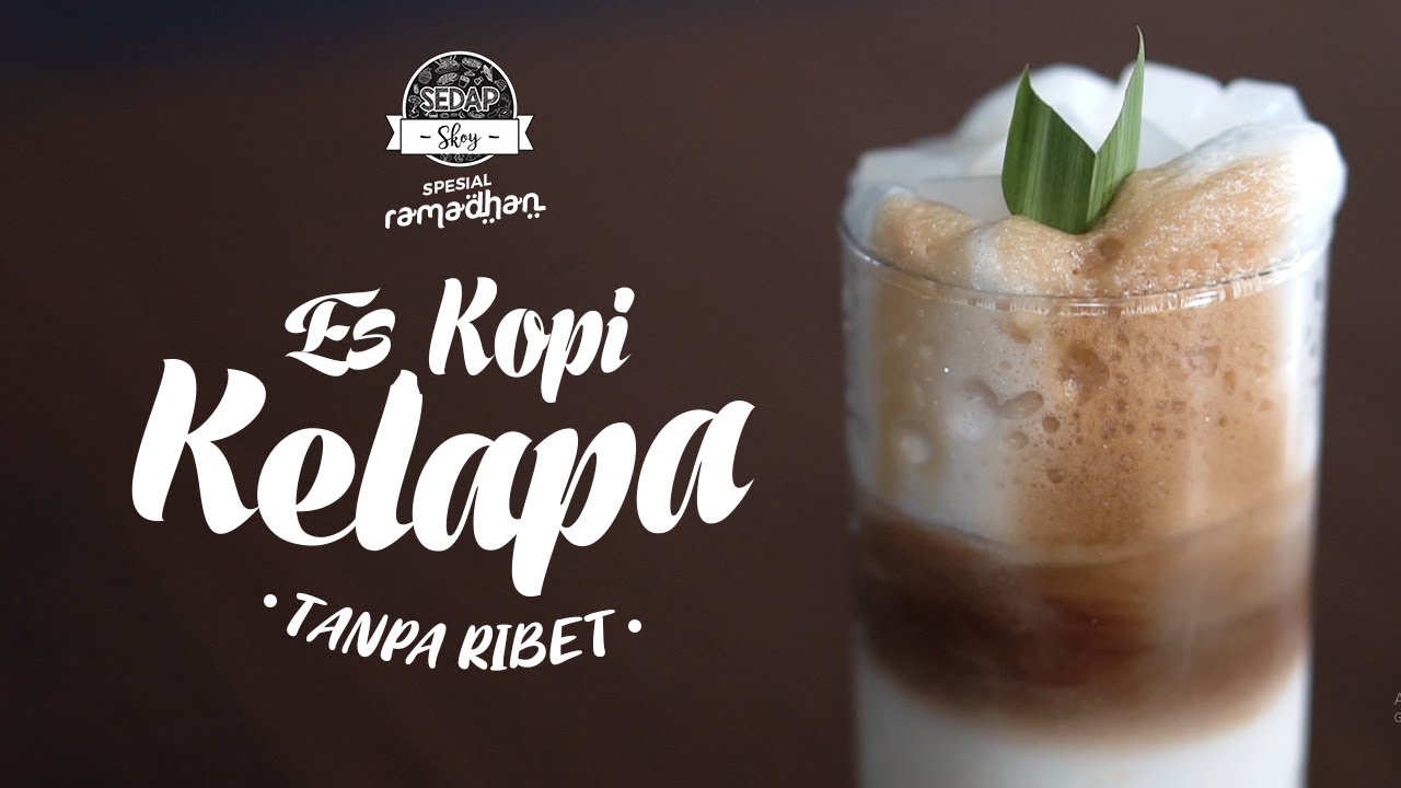 Es Kopi Susu Kelapa: Perpaduan Segar dan Nikmat dari Alam