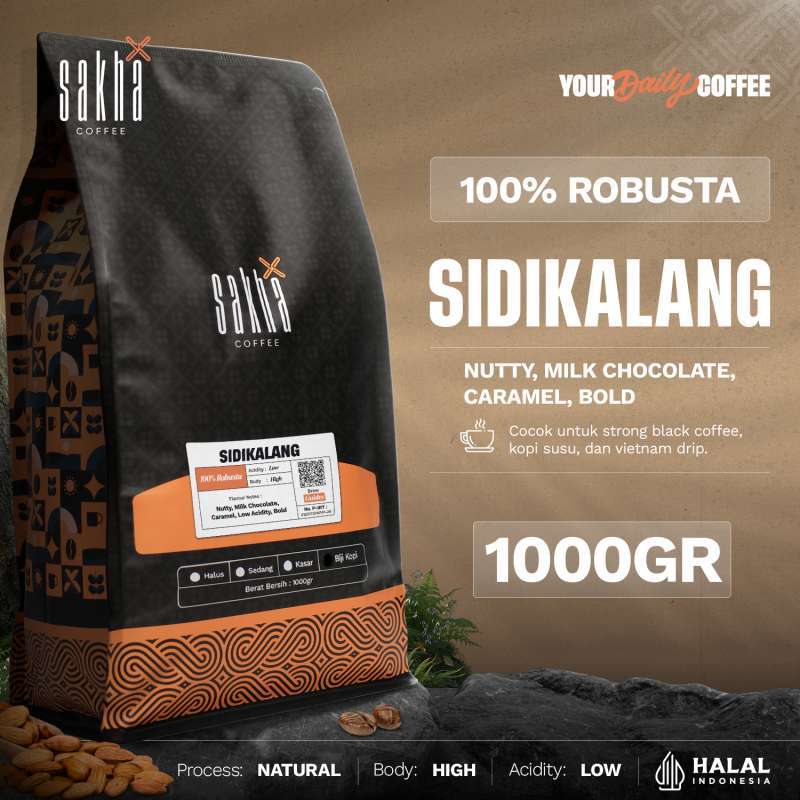 Kopi Sidikalang Sakha: Pilihan Terbaik Robusta dari Sakha Coffee