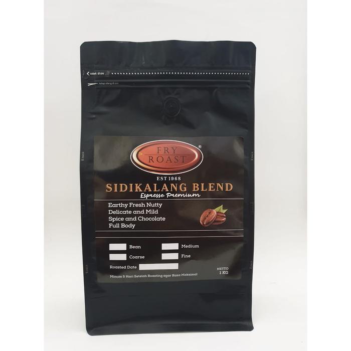Kopi Sidikalang Terbaik Fry & Roast: Blend Espresso Premium