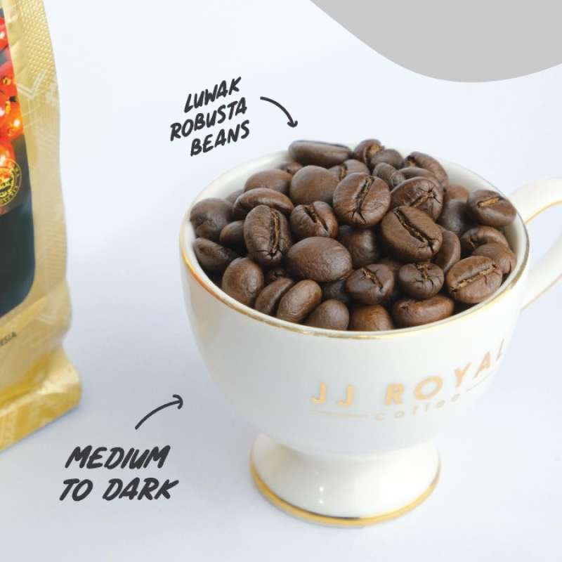 Kopi Terbaik JJ Royal Coffee 100% Luwak Bean Pilihan Premium