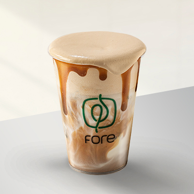Minuman Hangat Fore Buttercream Latte