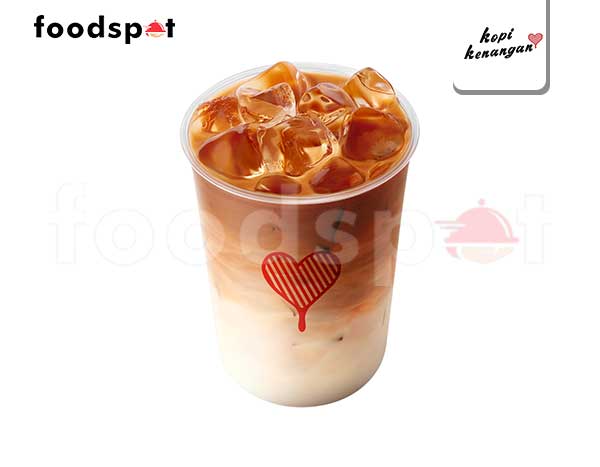 Nikmatnya Kopi Kenangan Dua Shot Iced Shaken
