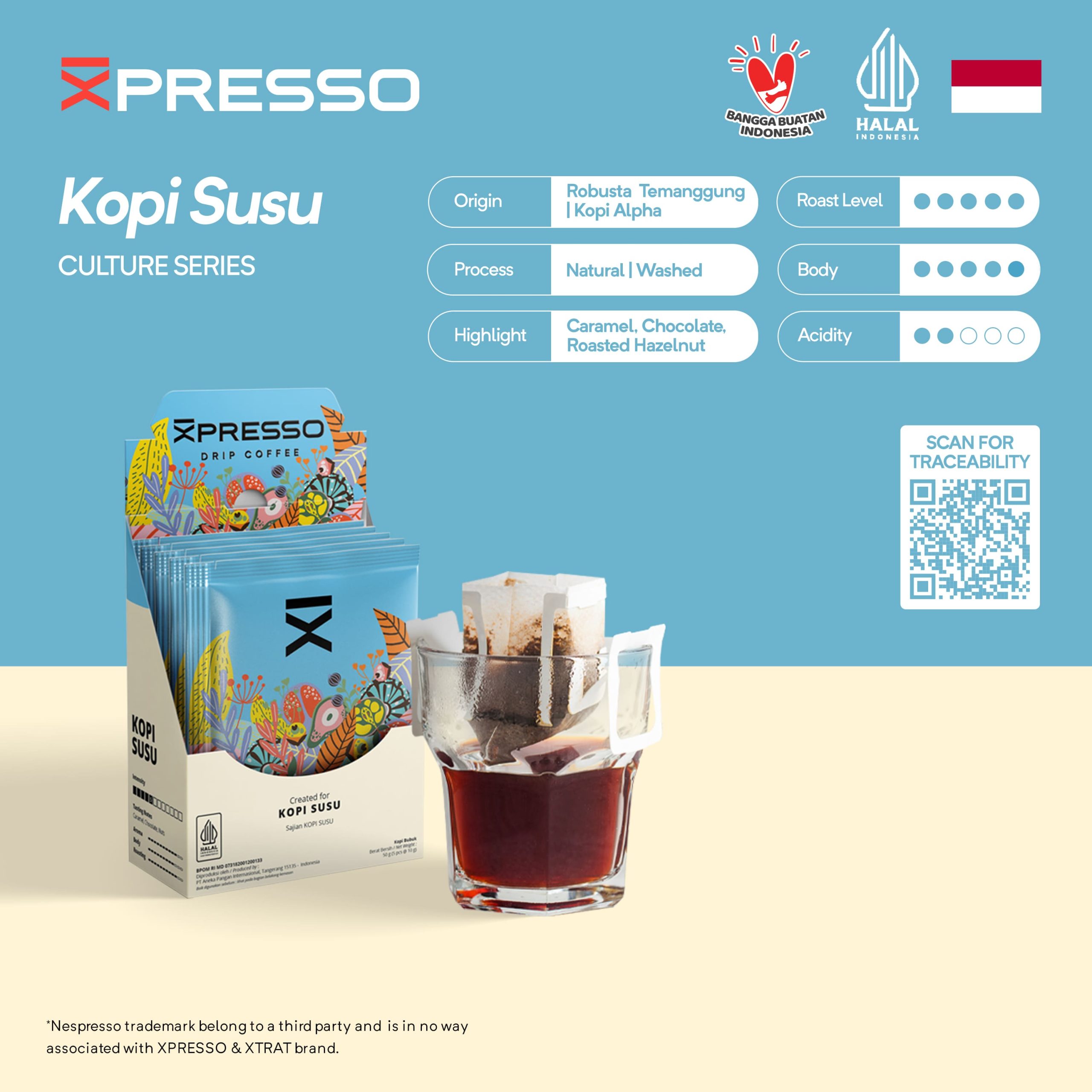 Paket 5pcs Kopi Drip Berkualitas untuk Nikmati Espresso Praktis