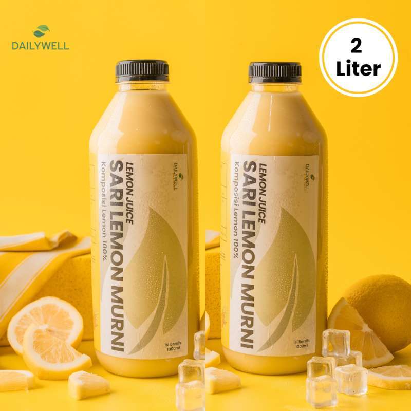 Minuman Dailywell Sari Lemon Murni: Kesegaran Alami Setiap Hari