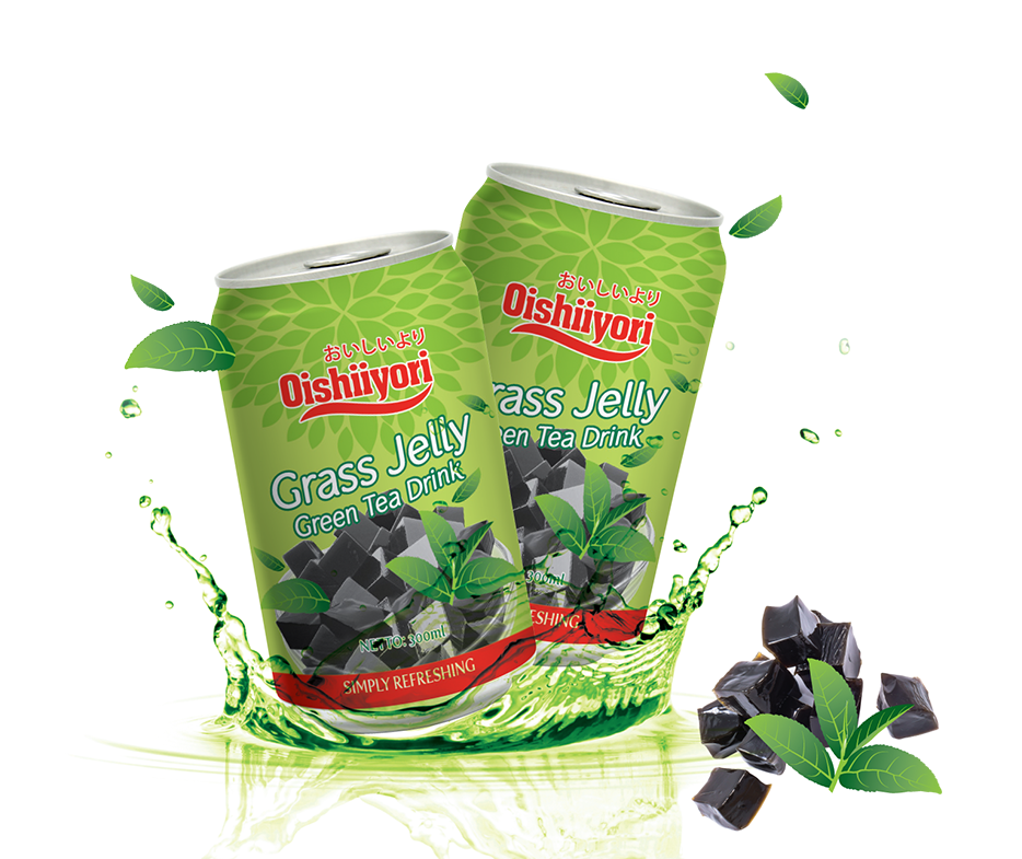 Minuman Oishiiyori Grass Jelly: Kesegaran dan Rasa Alami yang Menyegarkan