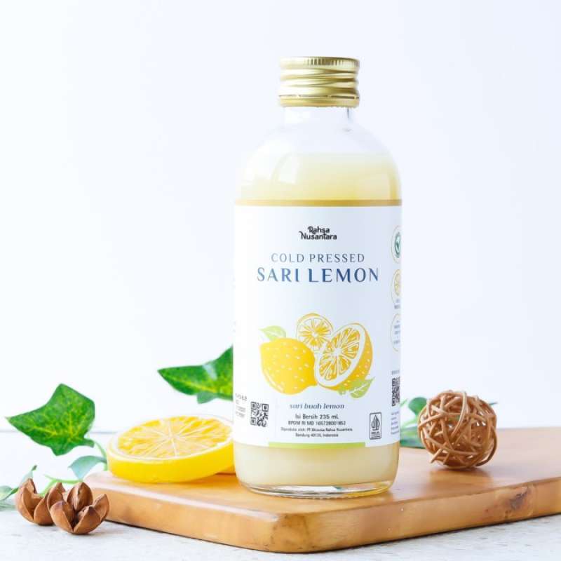 Minuman Rahsa Nusantara: Sari Lemon Cold Pressed Segar dan Sehat