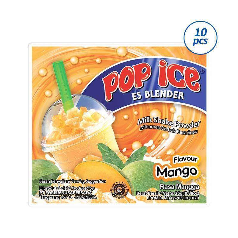 Pop Ice Mangga: Es Serut Segar dengan Rasa Mangga Natural