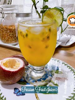 Segarkan Hari dengan Minuman Jus Passion Fruit yang Nikmat