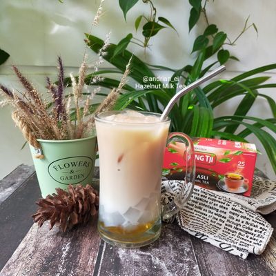 Menikmati Segarnya Minuman Hazelnut Milk Tea yang Lezat