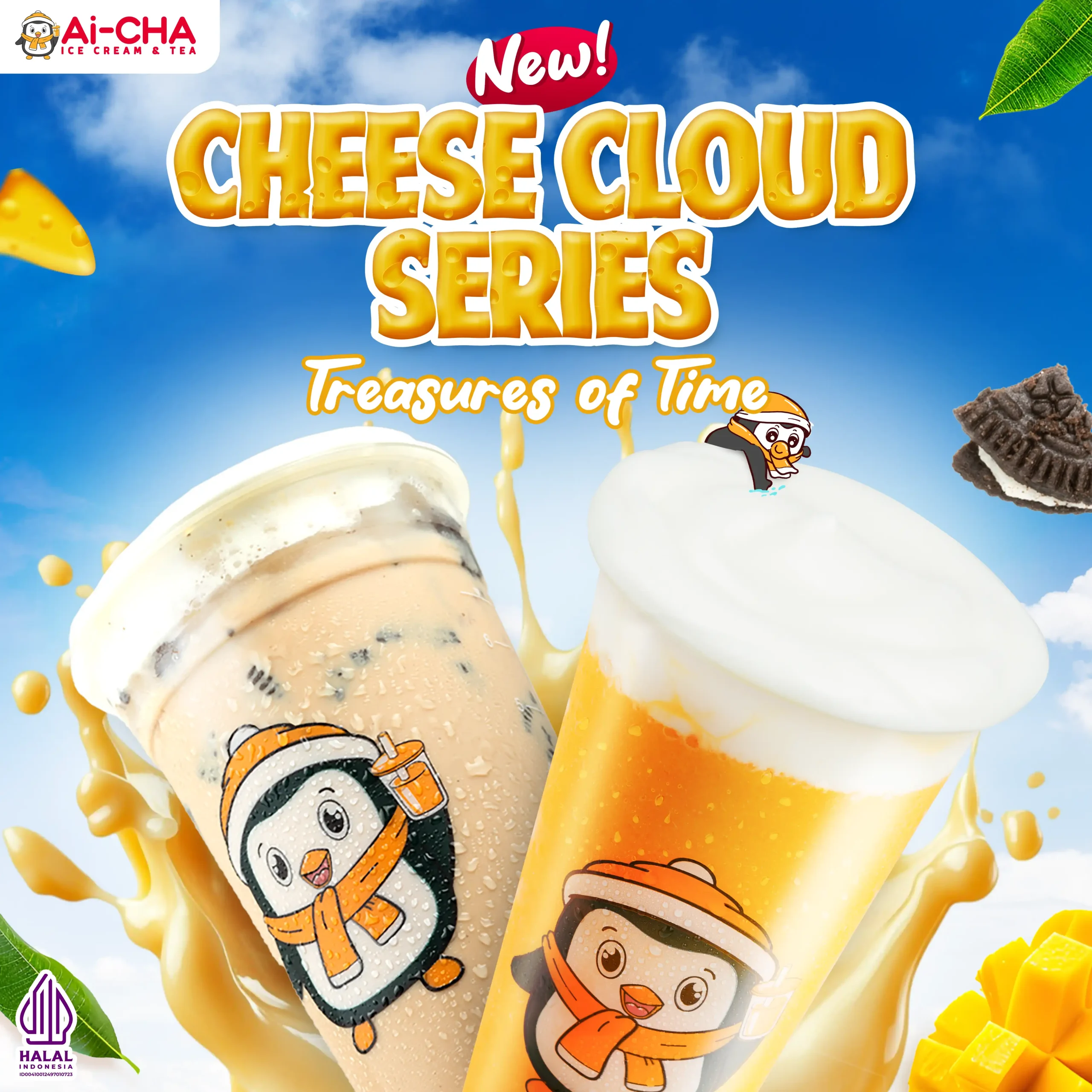 Minuman Cloudy Cream Cheese Tea: Sensasi Segar dan Creamy