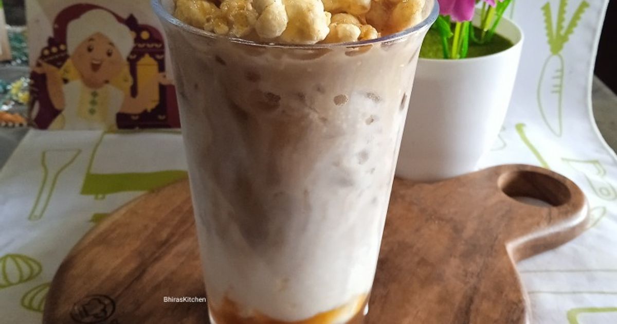 Nikmatnya Minuman Caramel Popcorn Latte yang Menggoda Selera