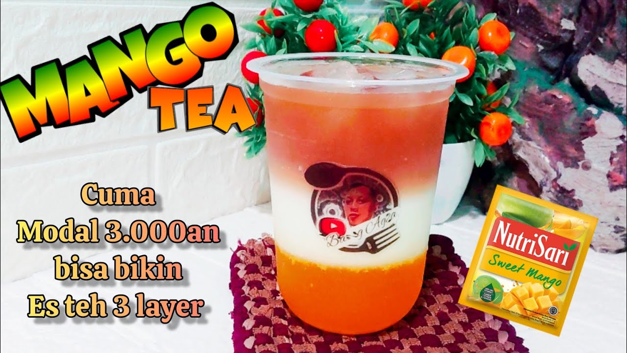 Segarnya Minuman Es Teh Mangga, Kombinasi Rasa yang Menyegarkan