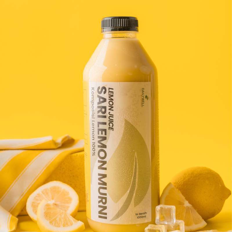 Minuman Dailywell Sari Lemon Murni: Segar dan Menyehatkan