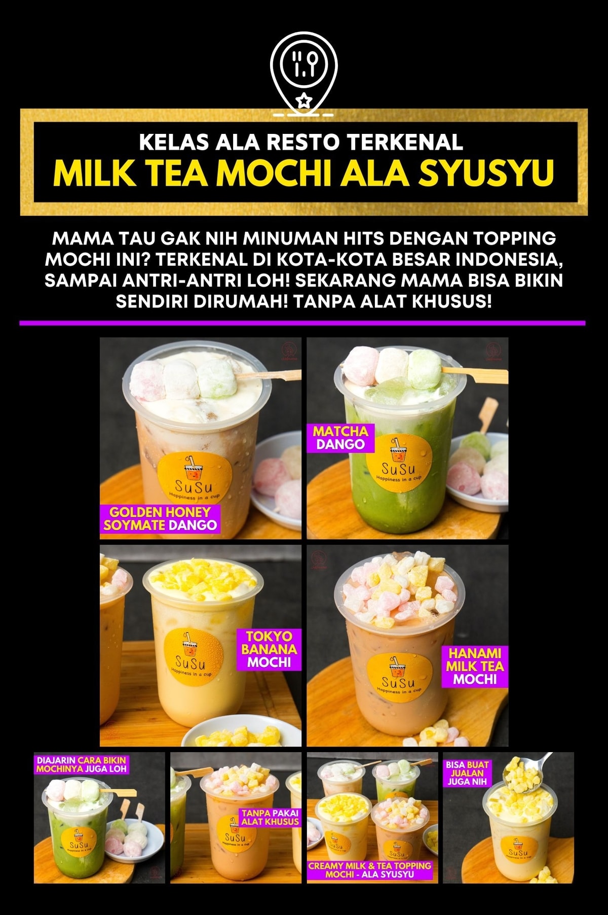 Minuman Milky Mochi Sensation: Kombinasi Lezat dan Segar