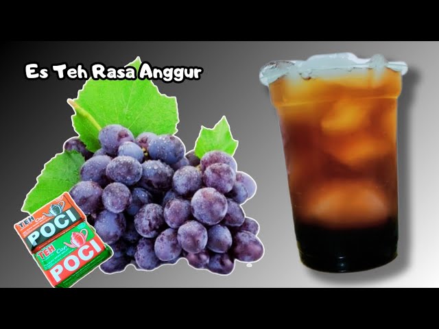 Segarnya Minuman Es Teh Anggur yang Menyegarkan dan Mudah Dibuat