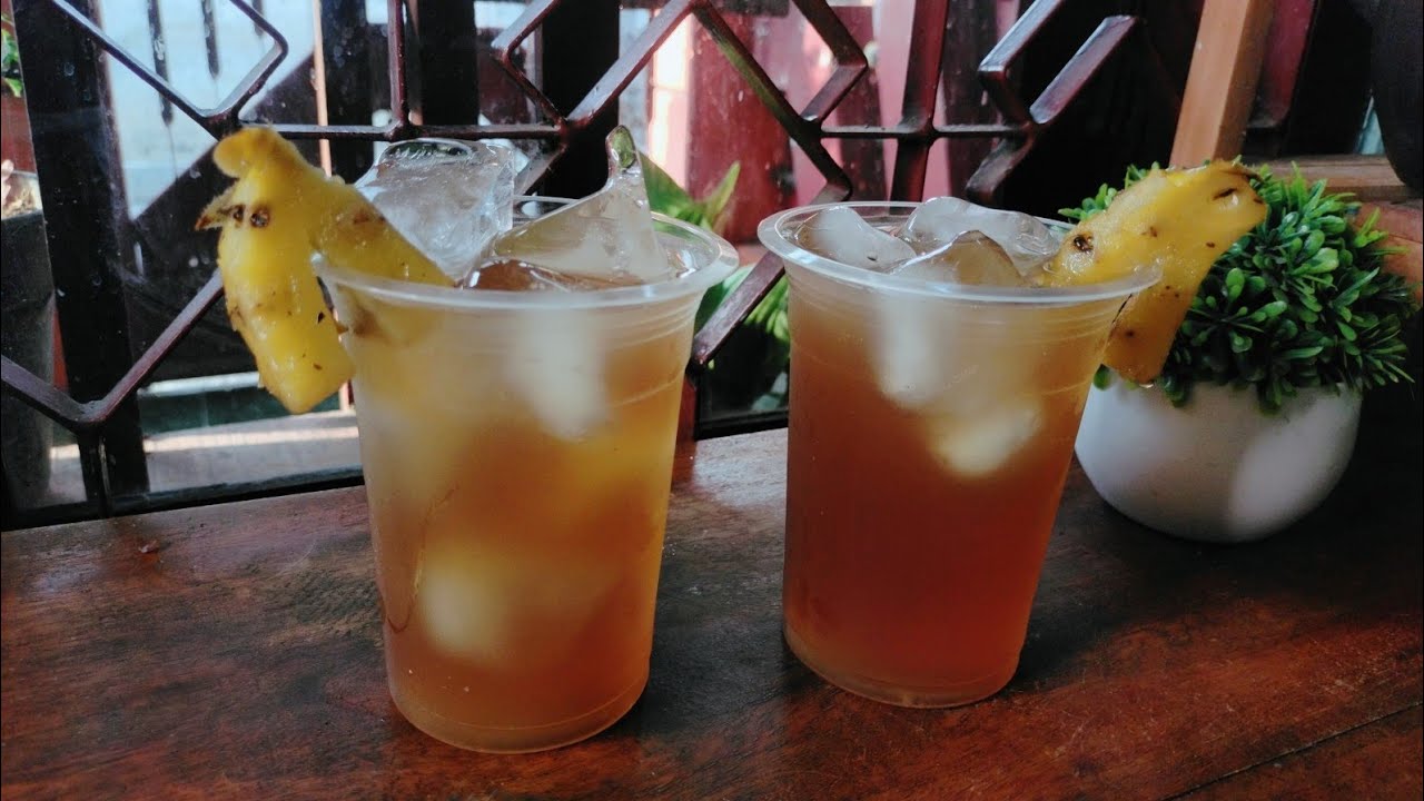 Segarnya Minuman Es Teh Nanas, Kombinasi Rasa yang Menyegarkan