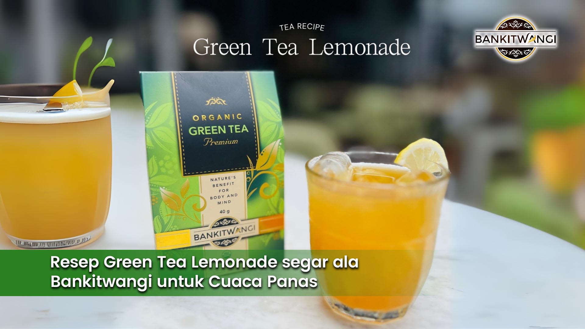 Segarnya Minuman Lemonade Greentea, Kombinasi Rasa yang Menyegarkan