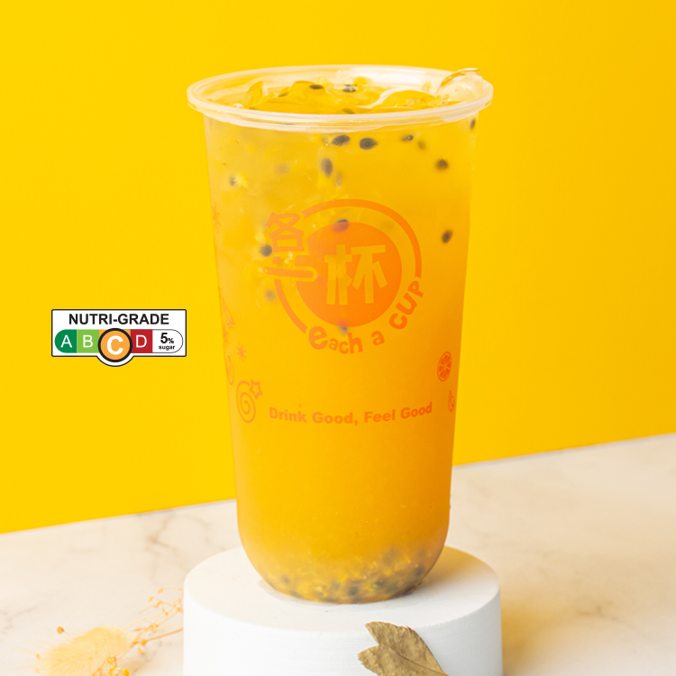 Segarnya Minuman Passion Fruit Green Tea yang Menggoda Selera