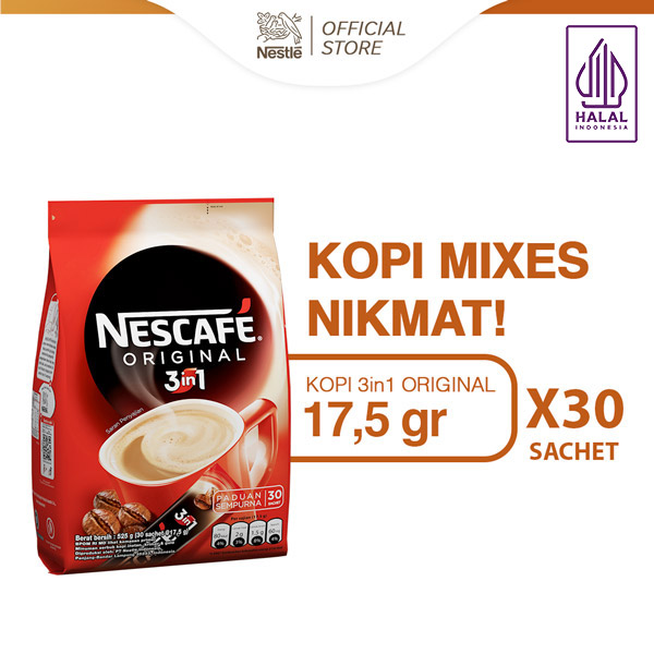 Nescafe Original 3in1: Minuman Kopi Praktis dan Nikmat